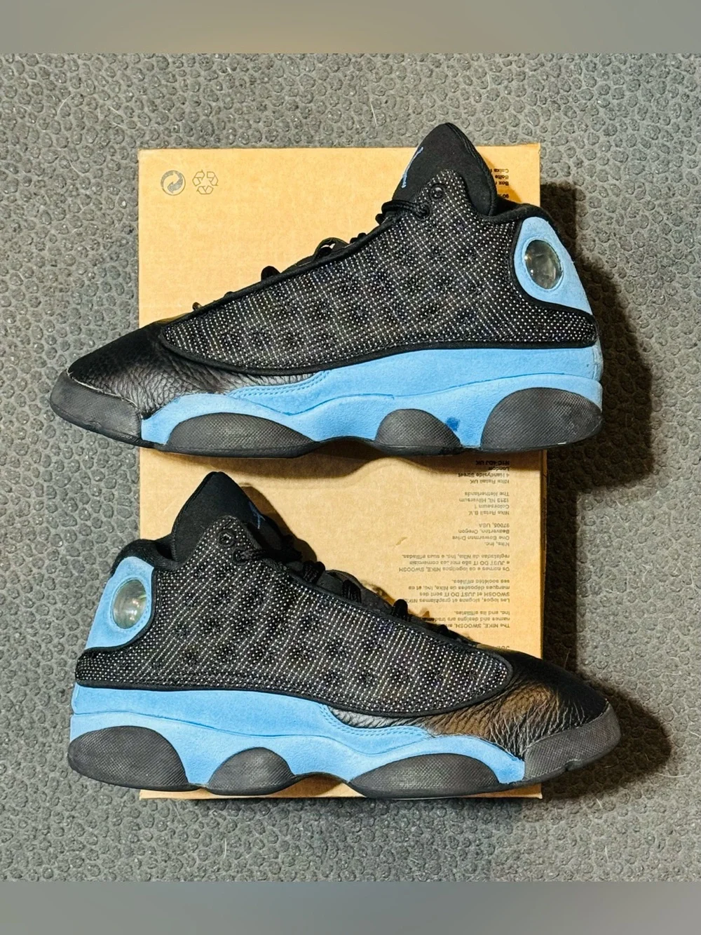 Jordan 13 Retro ‘Black University Blue’ GS 2022 (Sz 7Y/8.5W)